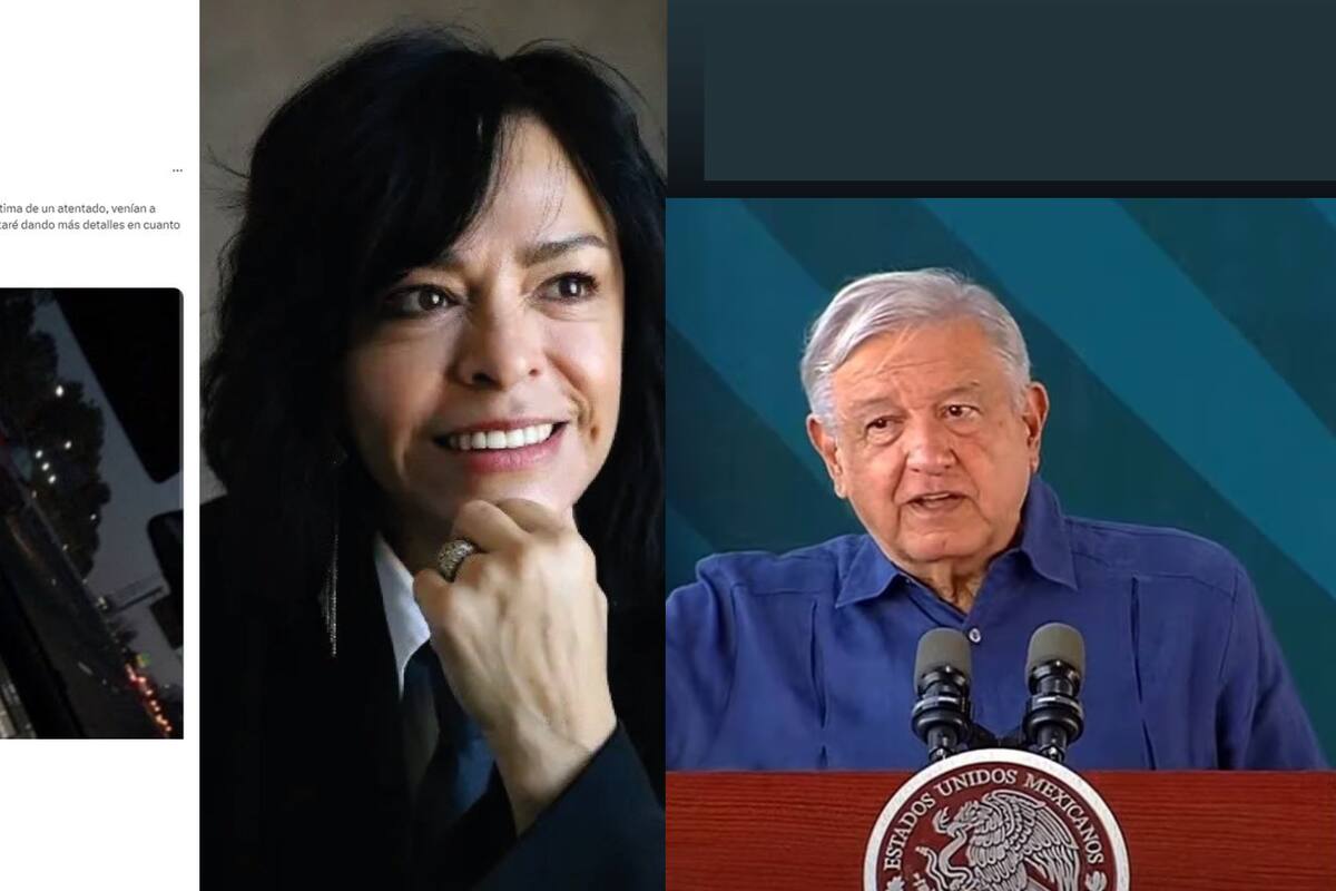 AMLO habla del atentado a Anabel Hernández que circuló en redes, compartió Calderón y desmintió Infodemia