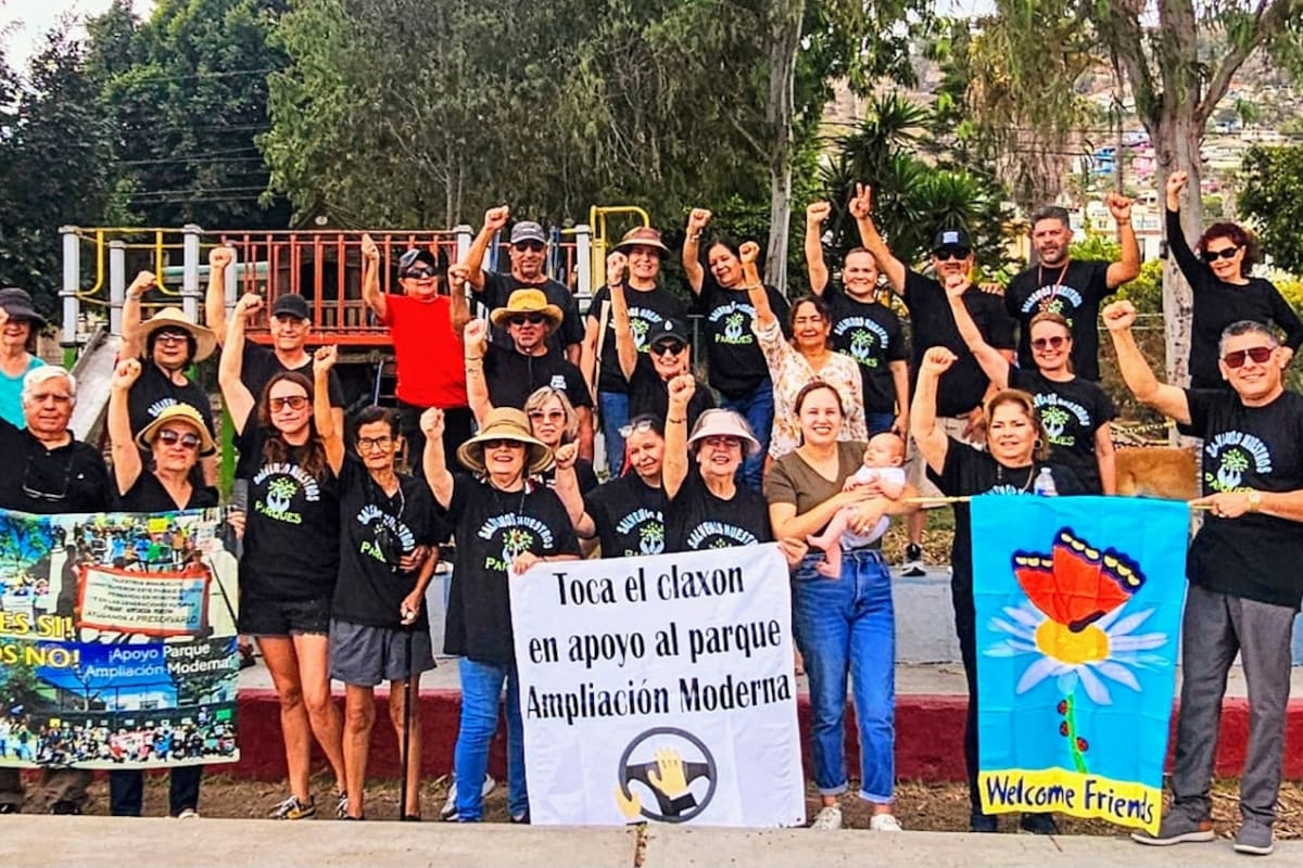 Vecinos siguen en la lucha por recuperar parque de La Moderna en Ensenada