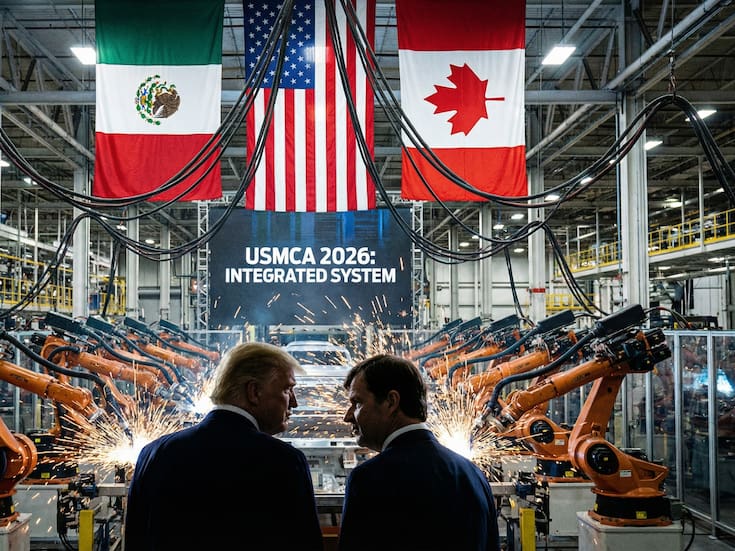 ¿Peligra la industria automotriz? El CEO de Ford desafía a Trump y declara al T-MEC como “crucial” para México y Estados Unidos en 2026, mientras el presidente amenaza con abandonar el tratado comercial y advierte que no necesita autos fabricados fuera de territorio estadounidense
