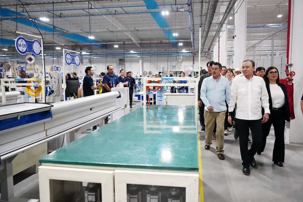 Sonora, entre los 10 estados con mayor crecimiento industrial: gobernador Durazo