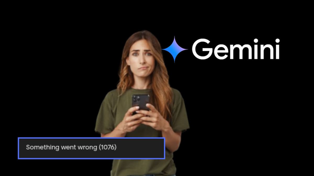 Qué es el error 1076 de Gemini, la falla que dejó sin servicio a la inteligencia artificial de Google y mantiene afectados a usuarios este 10 de junio