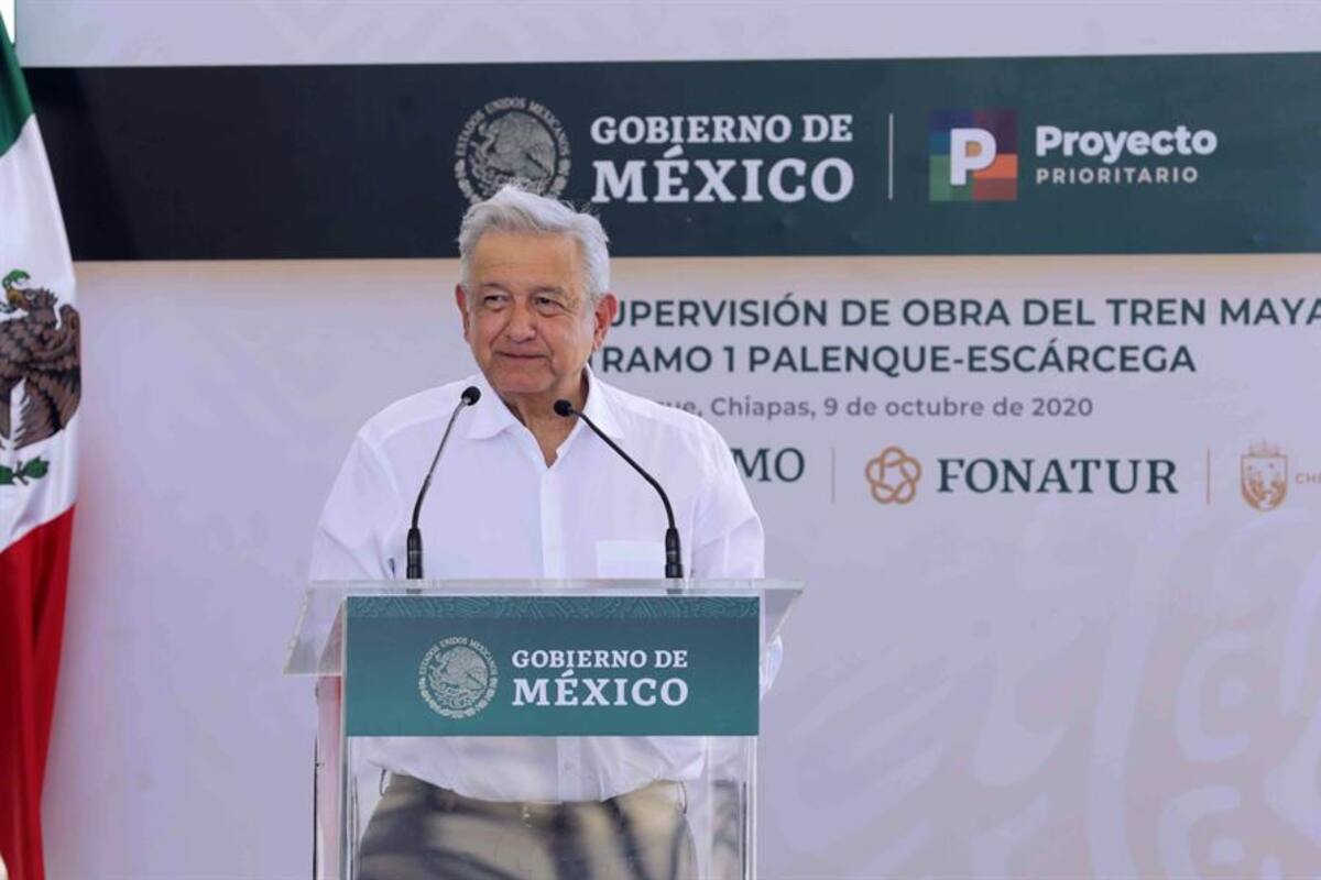 AMLO promete proteger mil 773 sitios arqueológicos en el área del Tren Maya