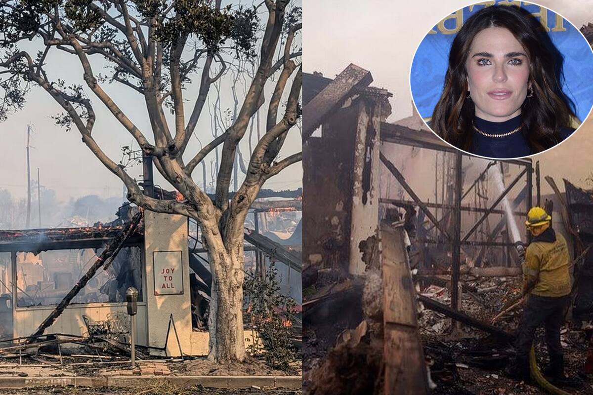 Karla Souza rompe en llanto tras perder su hogar por los incendios en Los Ángeles
