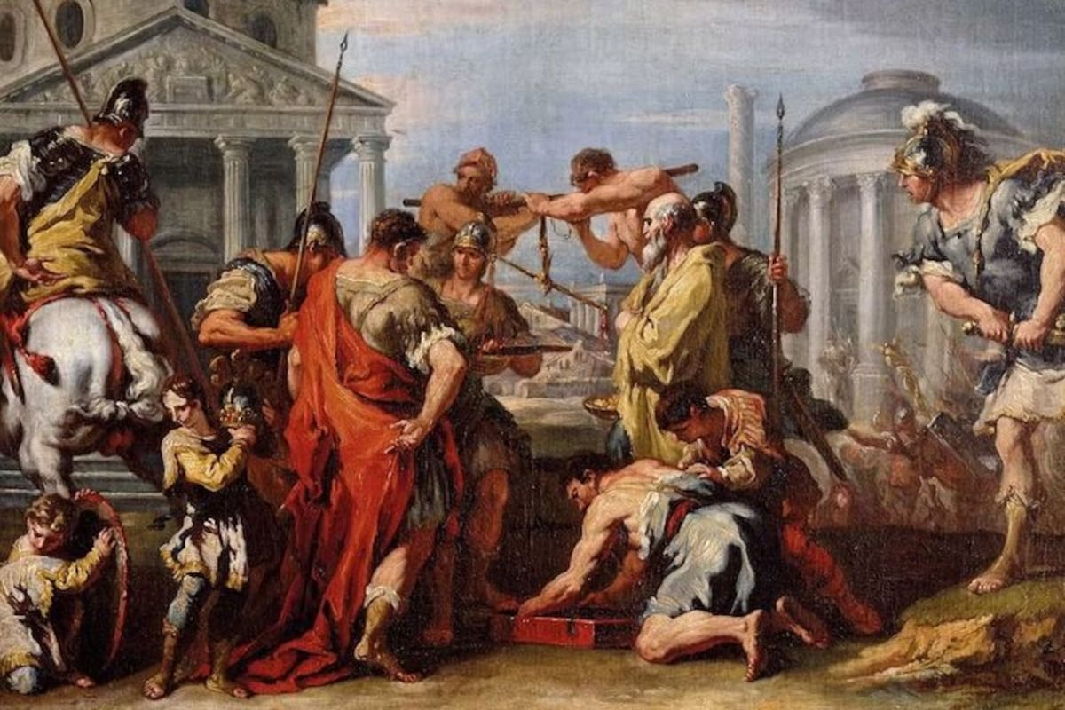 La historia del primer saqueo a Roma