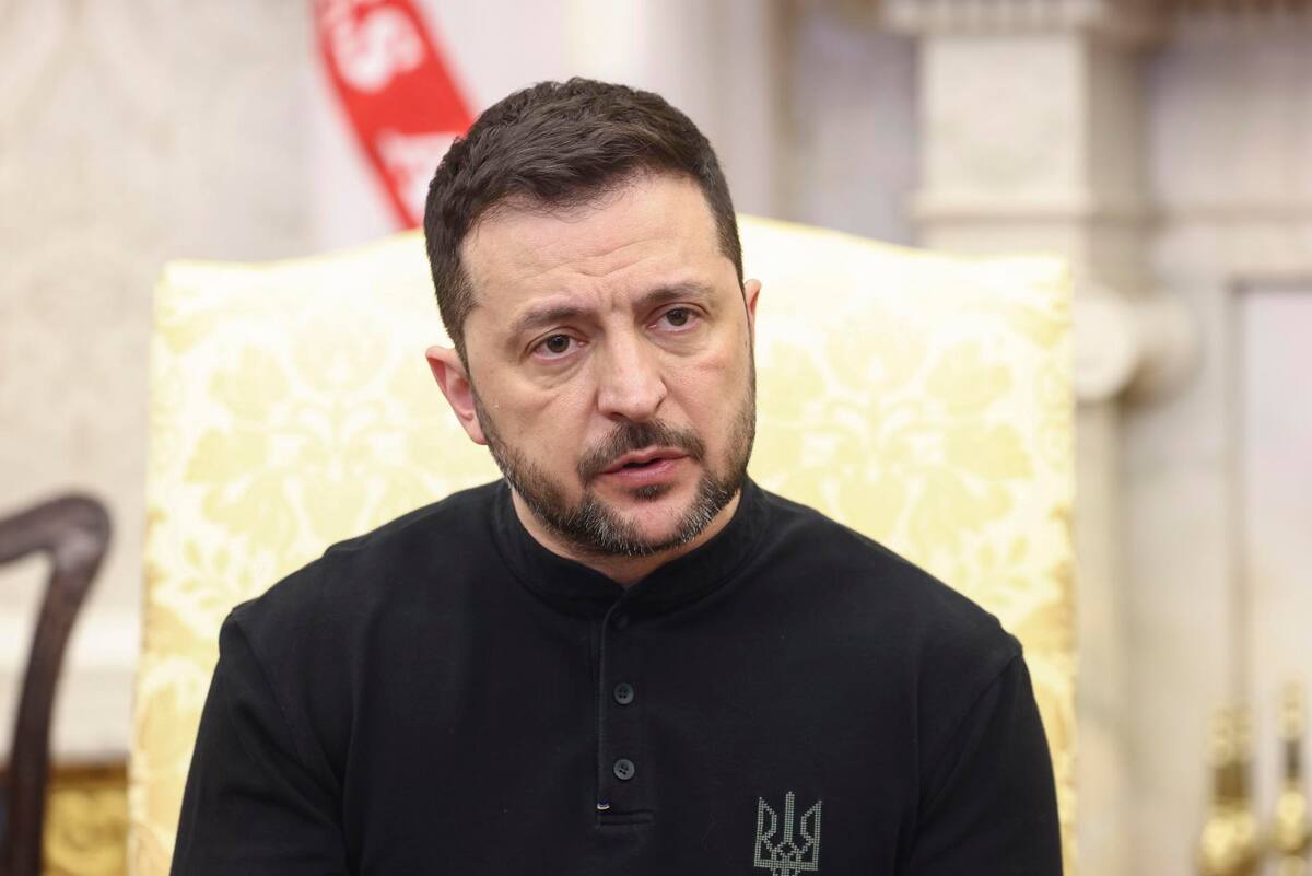 Volodímir Zelenski en la Casa Blanca el 28 de febrero del 2025. | Crédito: EFE