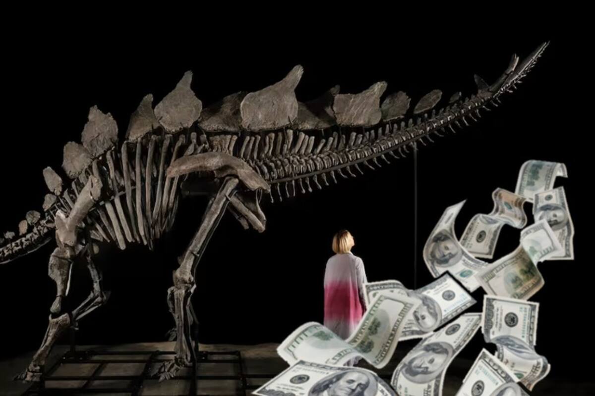 El esqueleto de dinosaurio más caro del mundo es comprado por un millonario estadounidense