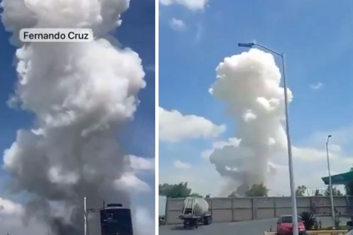 Explota polvorín en Zumpango, Estado de México; IMSS activa protocolo de emergencia