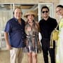 Nodal y Ángela Aguilar sorprenden en República Dominicana: así fue su encuentro con el político Vinicio Castillo