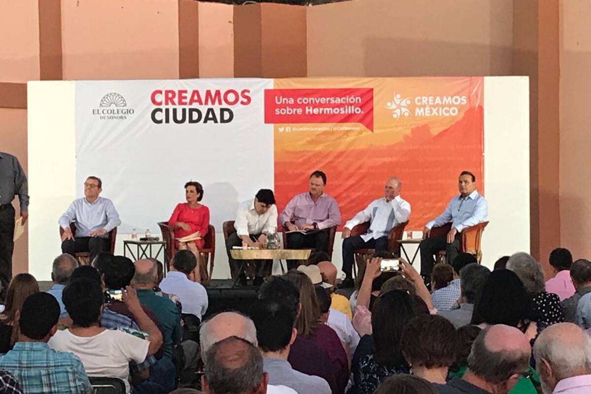 Ex alcaldes conversan sobre Hermosillo