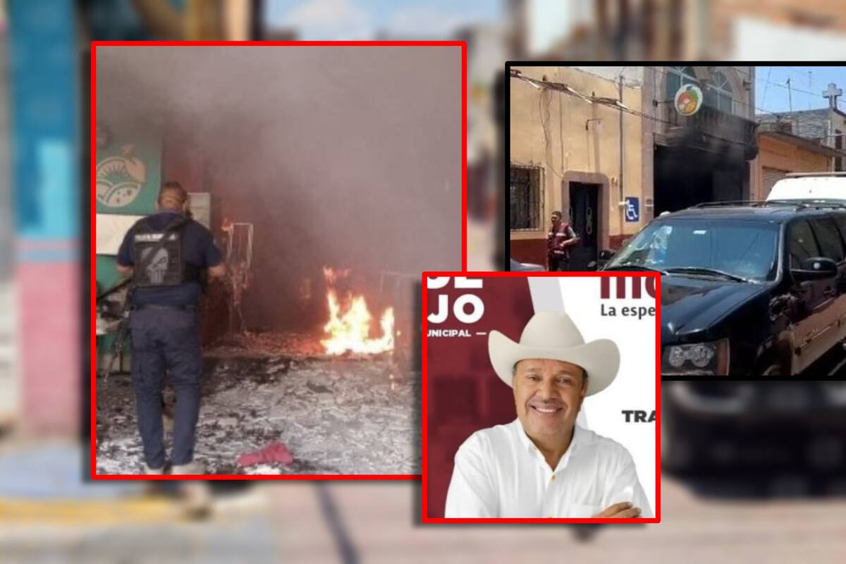 Explota tienda de Saúl Trejo, alcalde morenista electo en Tarimoro, Guanajuato
