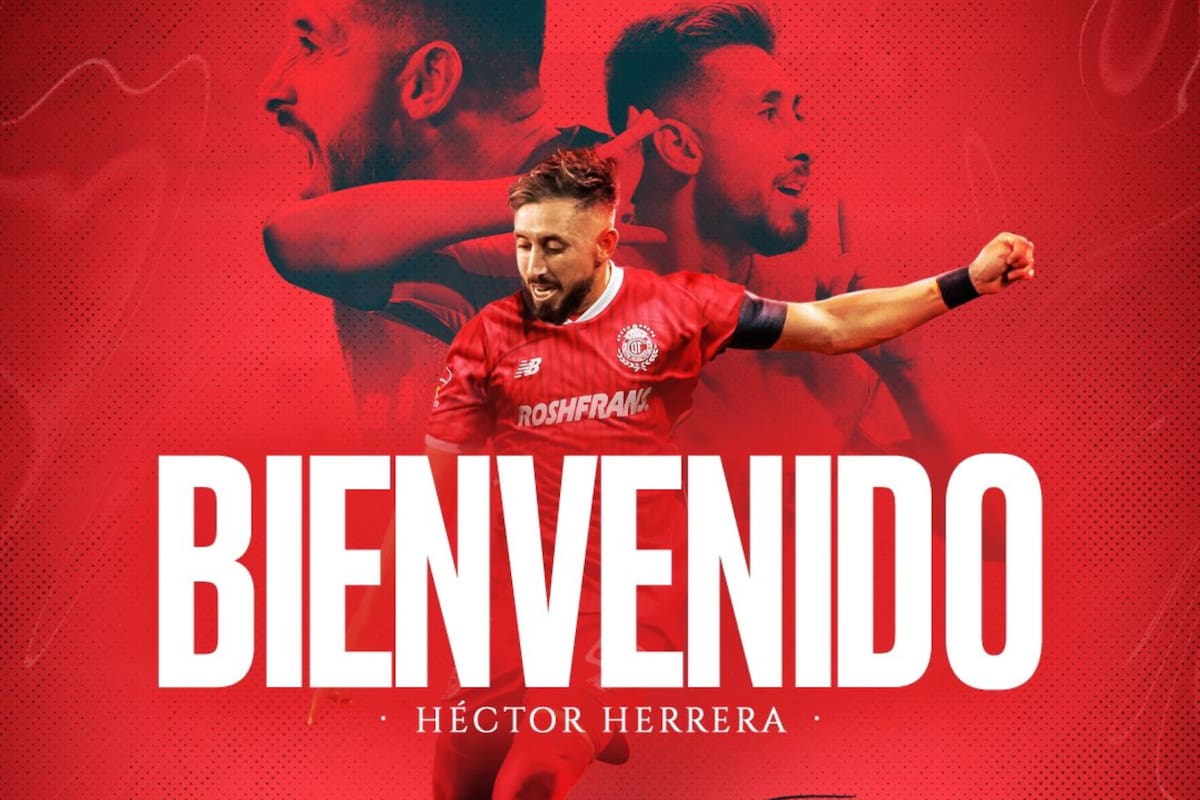 OFICIAL: Héctor Herrera es nuevo refuerzo del Toluca