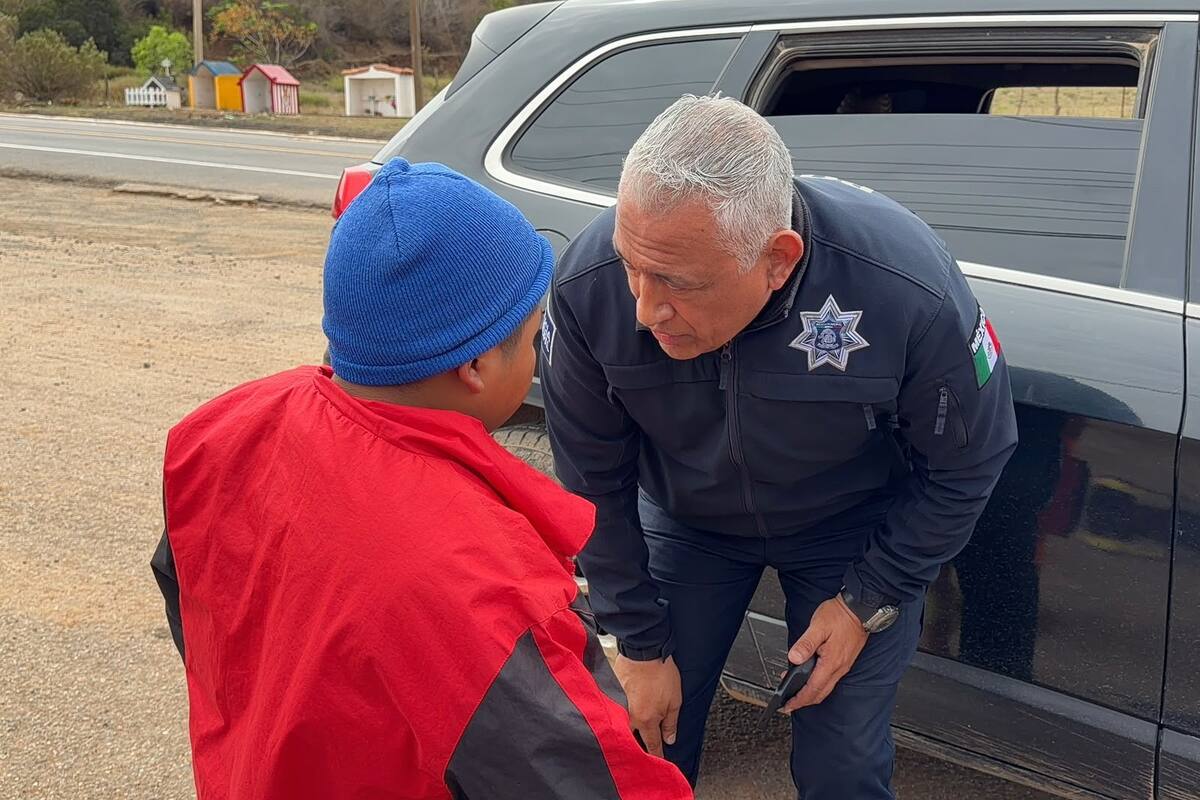 Localizan con vida a menor de 10 años tras lluvias en Ensenada