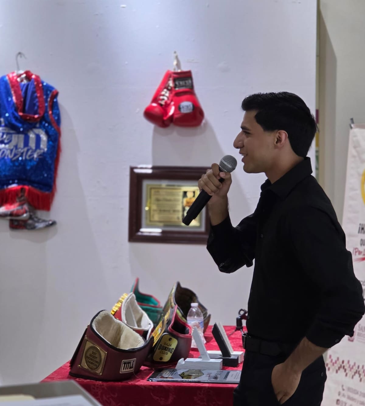 El deportista relató cómo, desde los 8 años, encontró en el boxeo una pasión que se ha convertido en estilo de vida l Foto:Gina Rodríguez