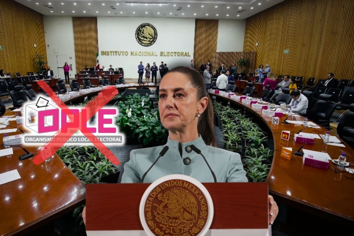 Ante propuesta de Sheinbaum de desaparecer OPLEs, INE pidió fortalecer el organismo autónomo, encargado de las elecciones locales de cada estado, en la nueva reforma electoral