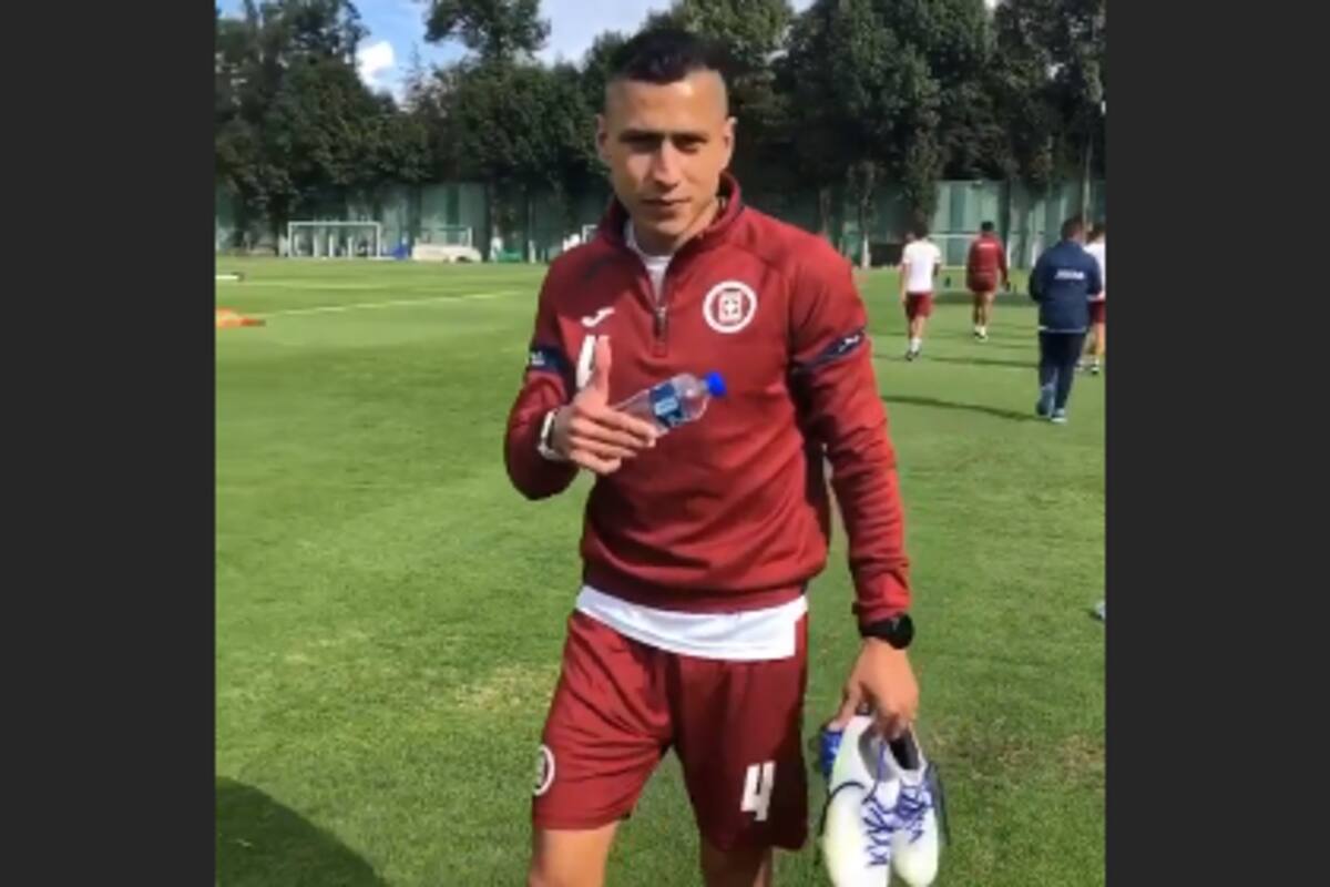 ¡El "Cata" esta de vuelta! Domínguez se reportó este jueves a entrenar con Cruz Azul