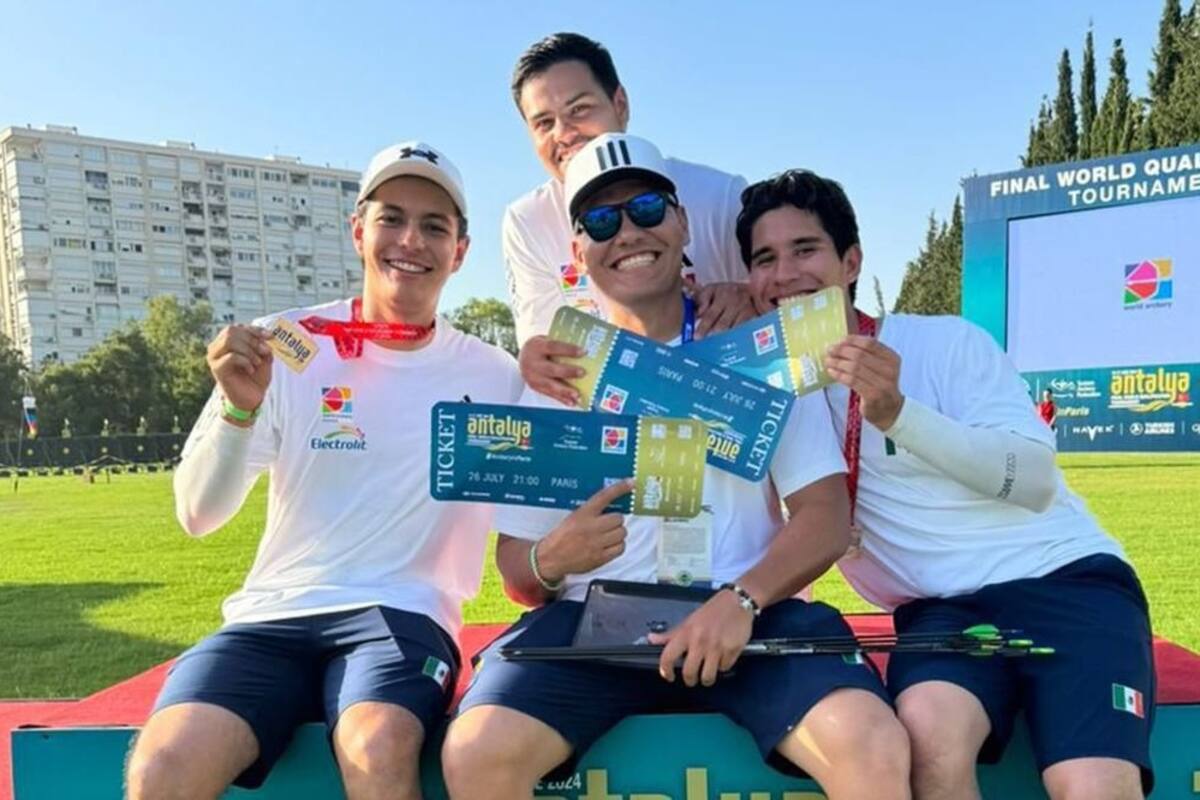 El equipo mexicano de tiro con arco clasifica a los Juegos Olímpicos de París 2024