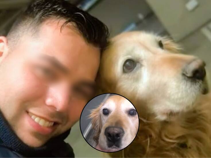 Así fue la despedida de Peki, una perrita guardia se retiró tras 10 años de servicio