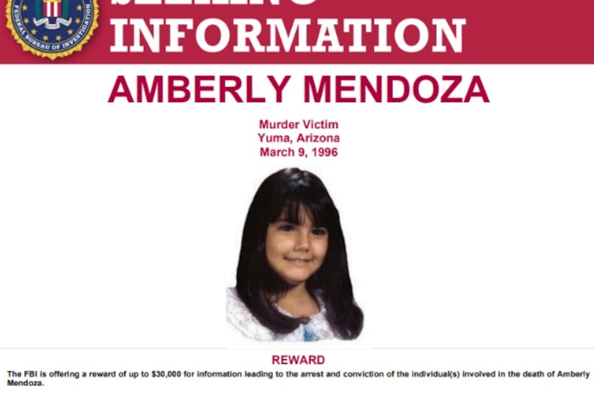 FBI ofrece recompensa de 30 mil dólares por resolver el asesinato de niña de 10 años ocurrido en Yuma