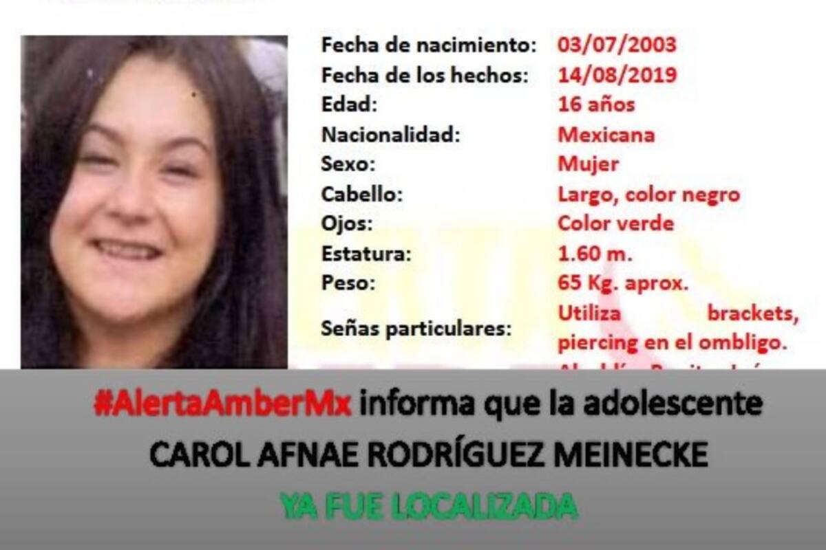 Hallan en Sonoyta a menor reportada desaparecida en CDMX