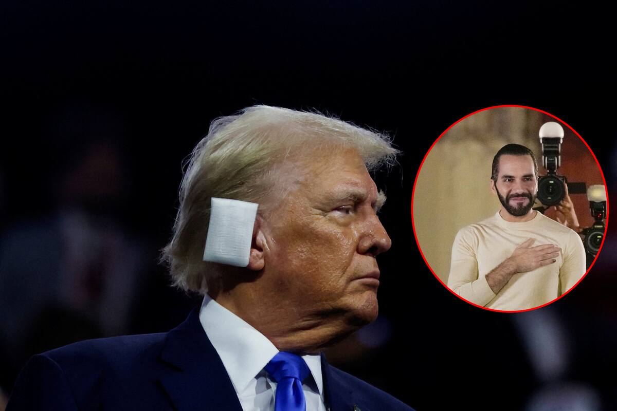 Donald Trump se lanza contra Nayib Bukele y lo critica duramente: “Envía criminales a EU”