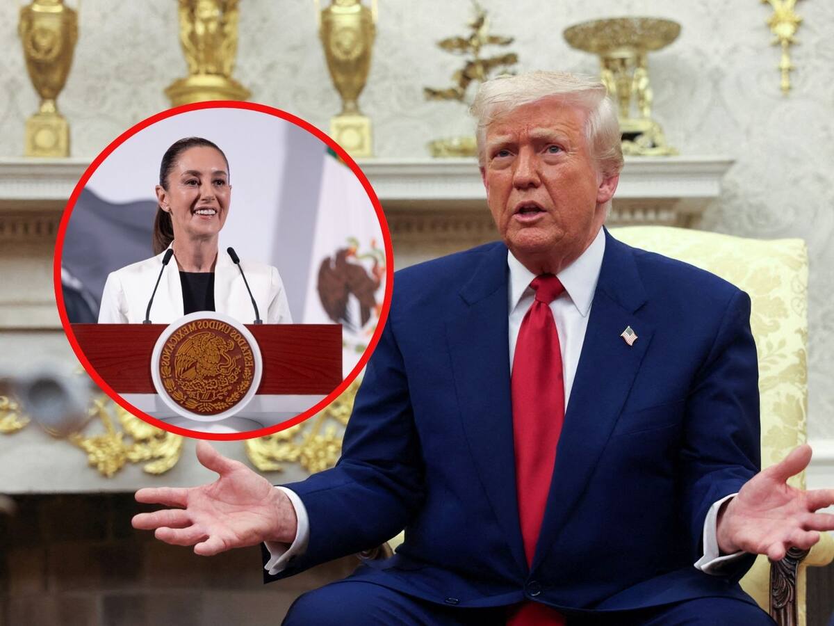 La economía mexicana ha logrado permanecer estable pese a aranceles impuestos por Donald Trump. | Crédito: REUTERS/Presidencia MX