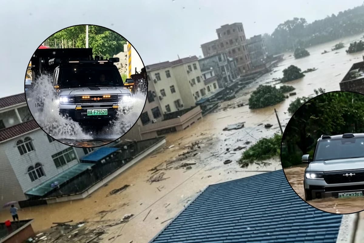 Voluntarios usaron autos eléctricos BYD para llevar comida y agua a pueblos inundados en China, pero la propia compañía lanzó una advertencia: resistir el agua no significa que puedan funcionar como lanchas
