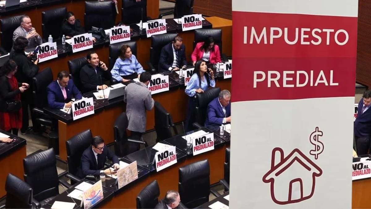 El Senado aprobó la Ley Catastral entre cuestionamientos de la oposición sobre sus posibles efectos en el predial. FOTO: ESPECIAL/REFORMA
