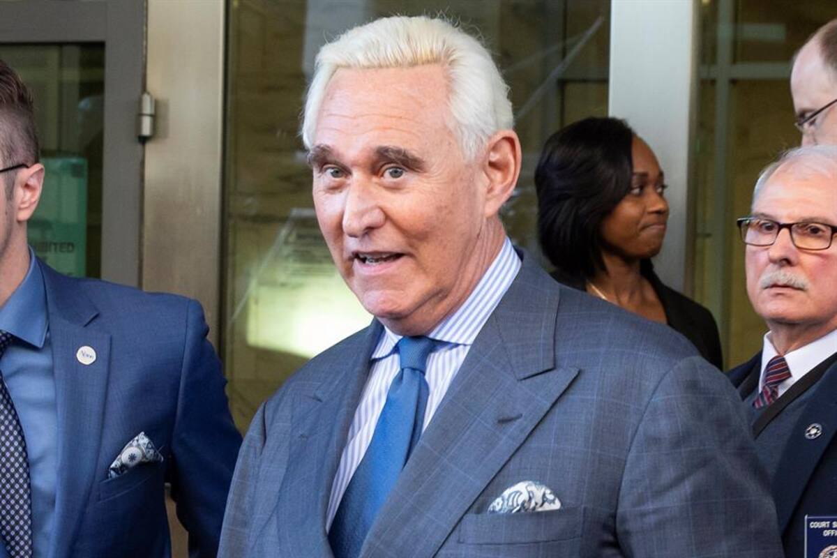 Roger Stone, ex asesor de Trump, usa un insulto racial contra un locutor afroamericano