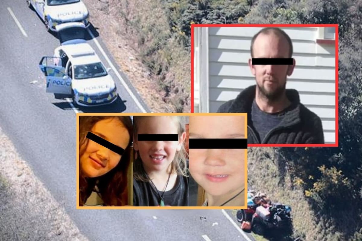 Padre que se fugó con sus tres hijos en Nueva Zelanda muere en enfrentamiento policial; autoridades activan operación de búsqueda urgente de los menores ante temperaturas bajas