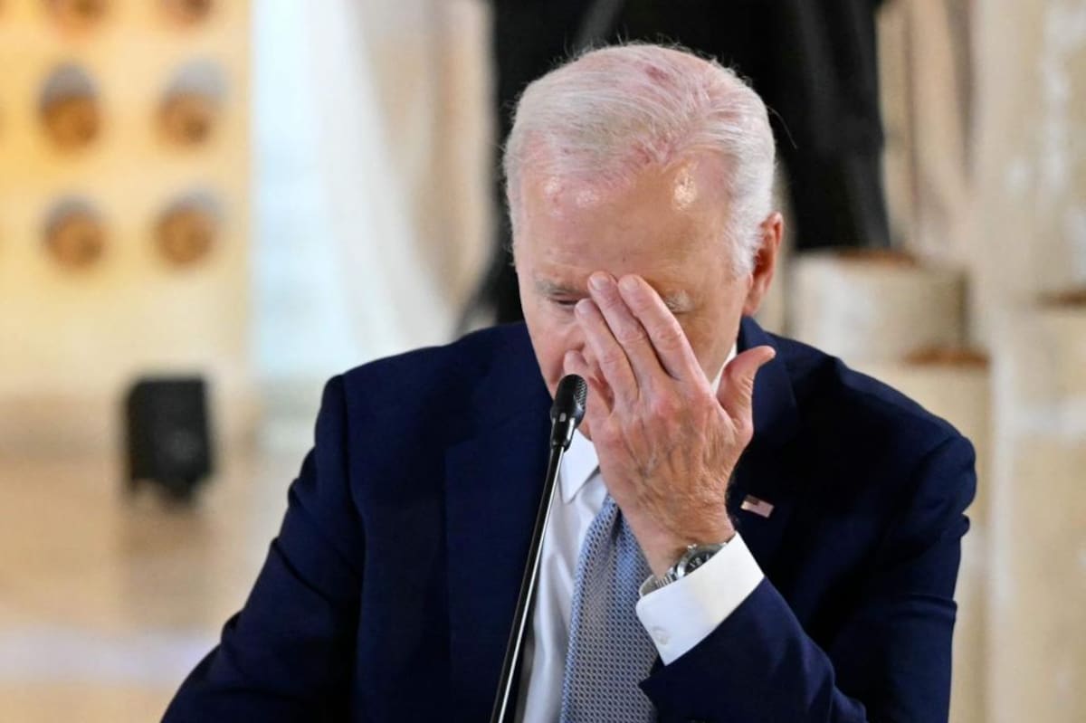 El presidente Joe Biden durante la cumbre del G7 en Italia, el pasado 13 de Junio del 2024. | Archivo digital GH (Mandel NGAN / AFP)