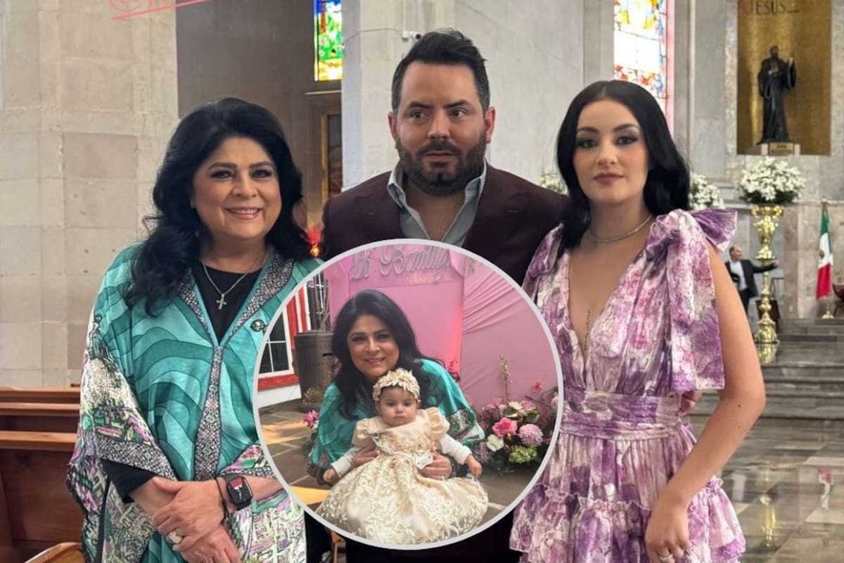 Victoria Ruffo reacciona a la ausencia de los Derbez en el bautizo de Tessa: “Mejor ¿no? Pa’ estar contenta”