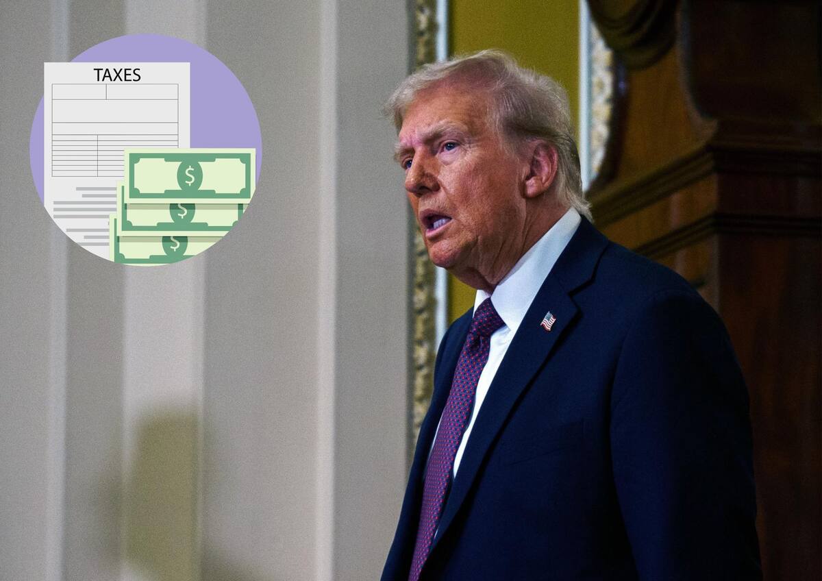 Entre otras cosas, Trump avanzó que impondrá un arancel del 25% a México y a Canadá. (Banco digital GH)