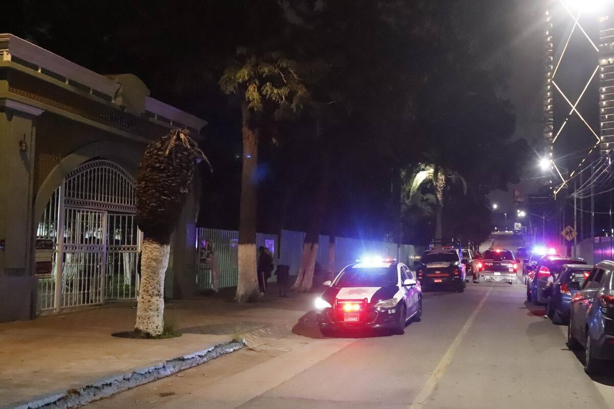 Un alumno de la escuela secundaria “Presidente Lázaro Cárdenas” fue hallado en posesión de un arma de fuego que introdujo al plantel. Foto: Border Zoom