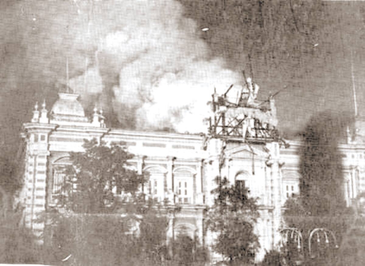 INCENDIO PALACIO