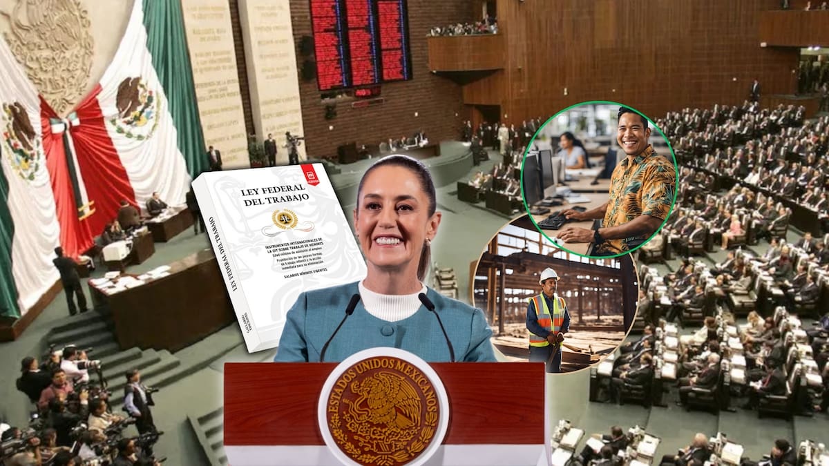 El presidente de Concanaco solicitó que el gobierno federal asuma los costos fiscales derivados de reducir la jornada y que no se cobre un impuesto adicional por horas extra trabajadas. Foto: Especial (Editada en Canva)