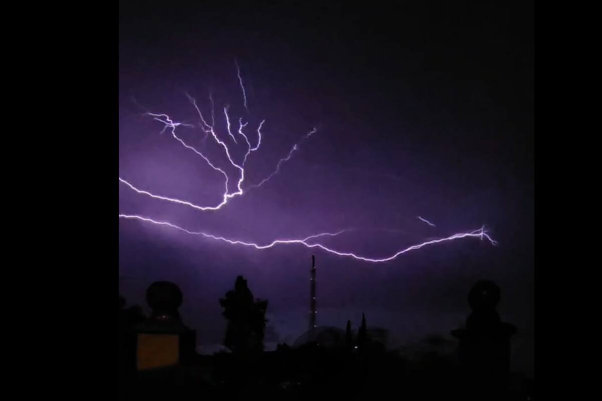 Alertan en Nogales por chubascos y tormentas eléctrica