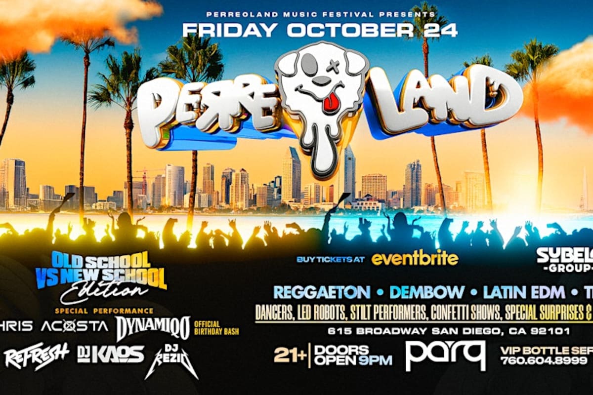 Llega a San Diego la nostalgia del reggaetón con Perreoland