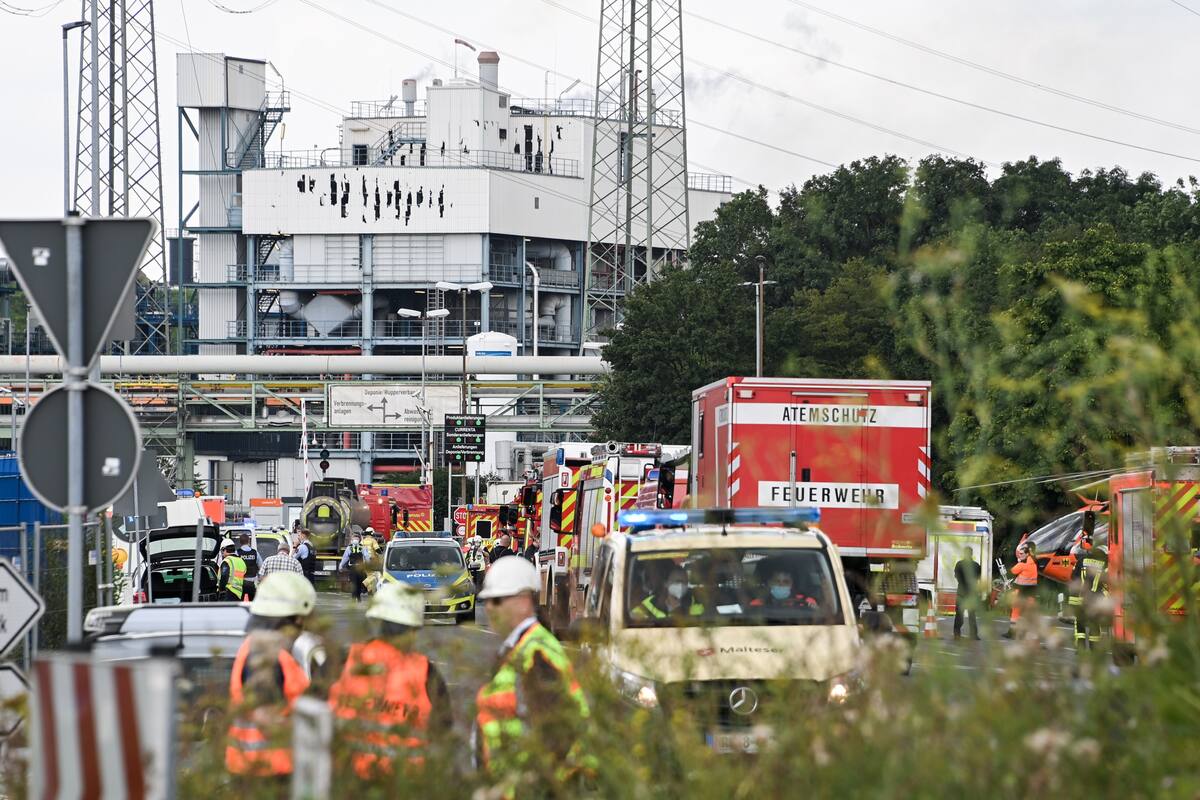 Suben a dos los muertos en la explosión en una química alemana, con 5 desaparecidos