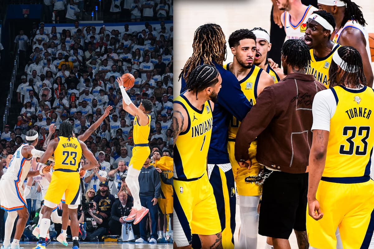 ¡Contra los pronósticos! Pacers le pega al Thunder en el primero de las Finales