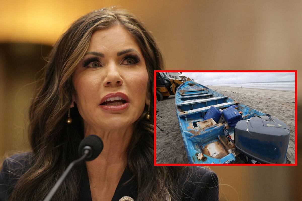 Kristi Noem solicitará la pena de muerte para mexicanos acusados de tráfico de personas tras naufragio en San Diego