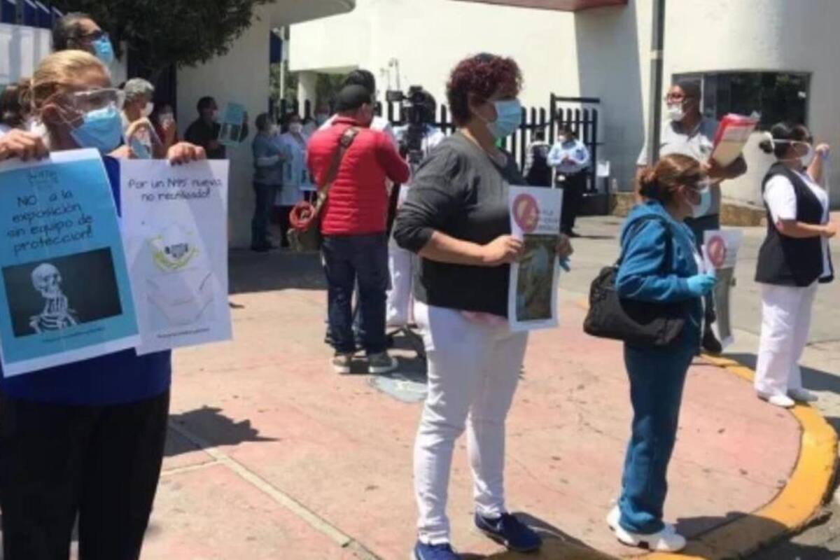 INER: acusa personal que los obligan a reutilizar mascarillas al combatir Covid-19