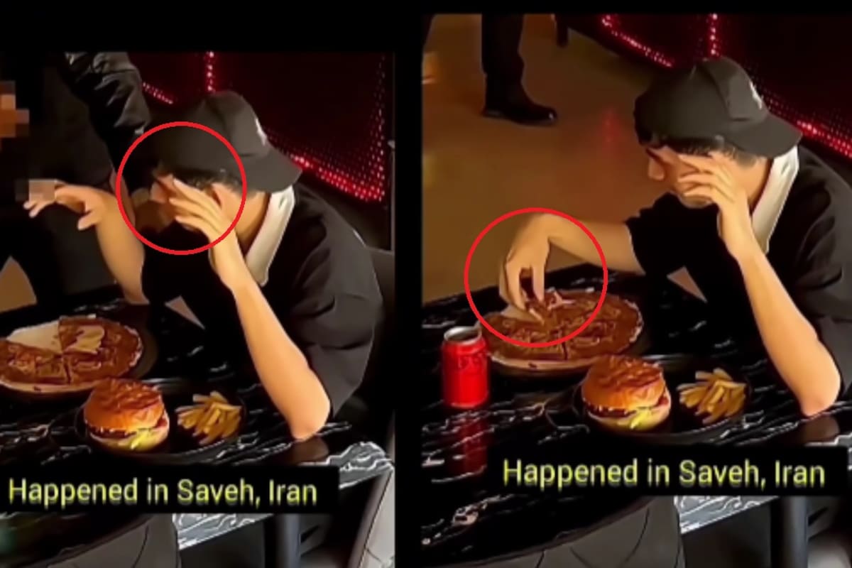 “Si se iba a ir, se iba a ir comiendo.”: joven se vuelve viral por seguir comiendo en un restaurante aun cuando lo estaban asaltando