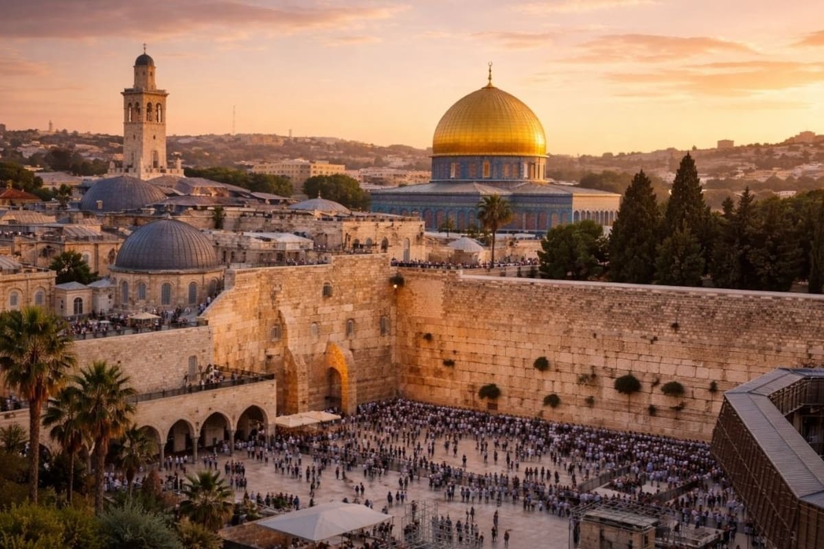 La historia detrás del Santo Sepulcro, el Muro de los Lamentos y la Explanada de las Mezquitas: qué ocurrió ahí y por qué siguen siendo sagrados