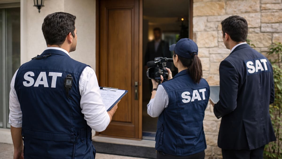 SAT podrá realizar visitas domiciliarias focalizadas en 2026 para verificar CFDI y obligaciones fiscales, pero no realizará inspecciones masivas “casa por casa”, asegura la autoridad fiscal