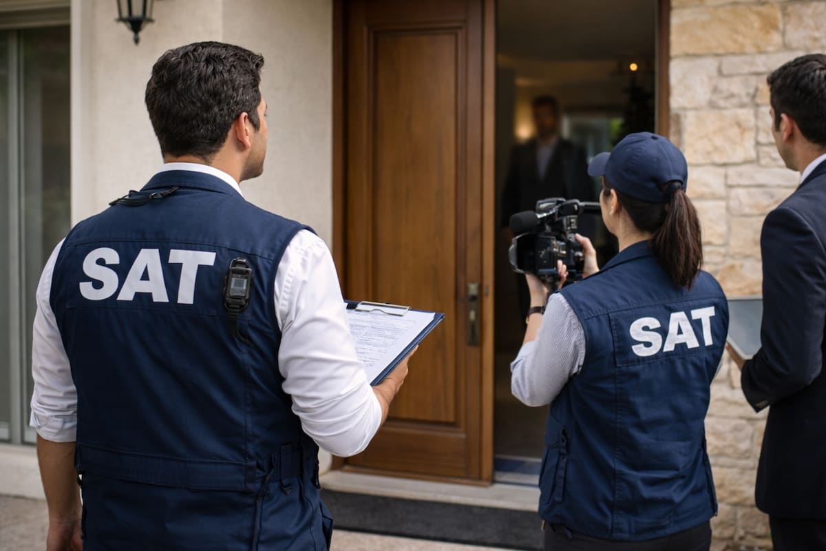 SAT podrá realizar visitas domiciliarias focalizadas en 2026 para verificar CFDI y obligaciones fiscales, pero no realizará inspecciones masivas “casa por casa”, asegura la autoridad fiscal