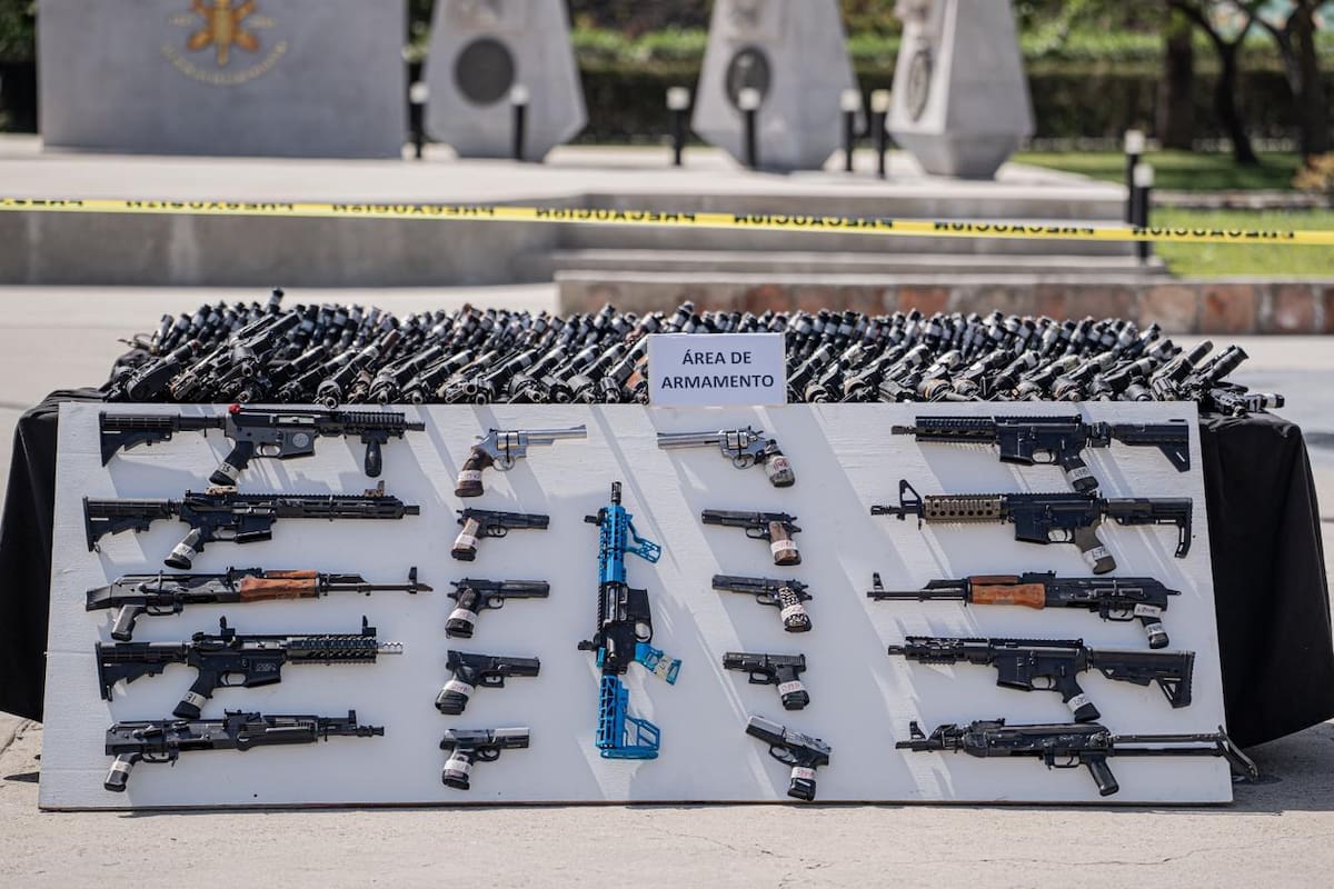 Baja California registra más decomisos de armas en el arranque de 2026