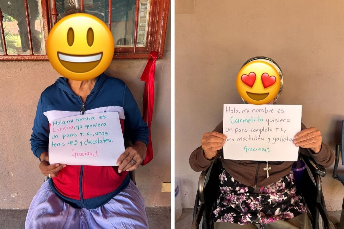 Abuelitos de Villa Paraíso buscan padrinos para hacer realidad sus deseos navideños este diciembre