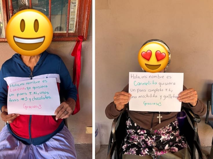 Abuelitos de Villa Paraíso buscan padrinos para hacer realidad sus deseos navideños este diciembre