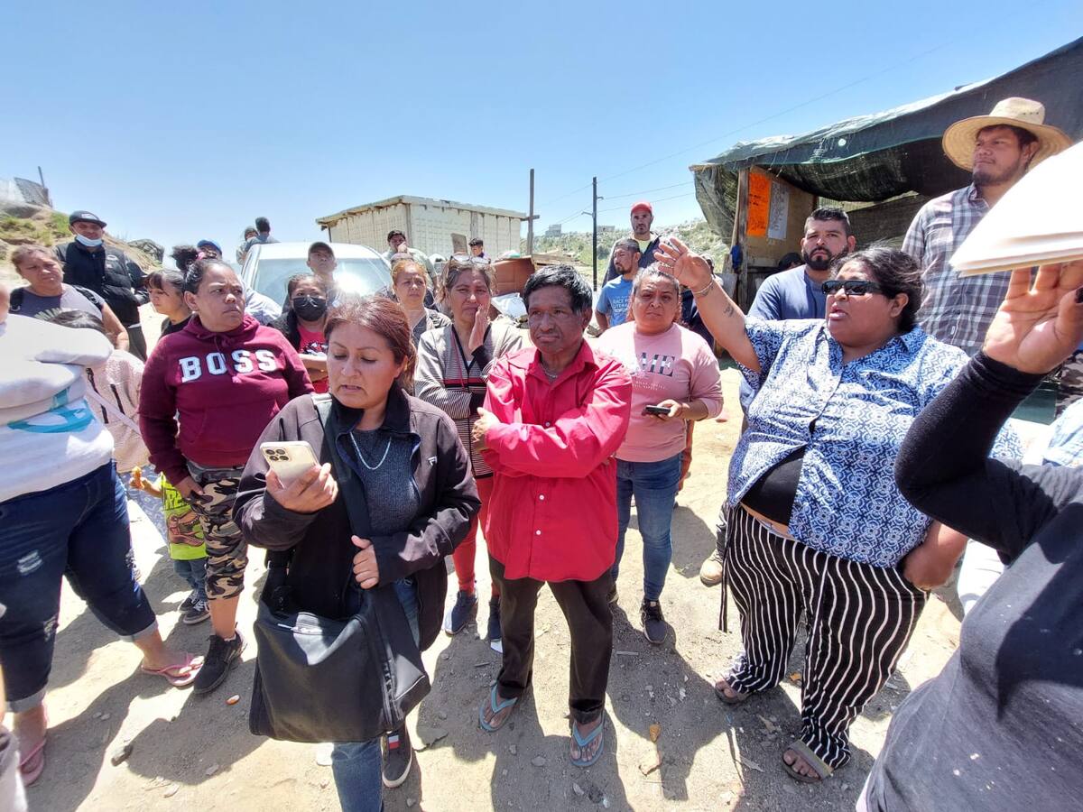 Los colonos recibieron una orden de desalojo por parte de las autoridades. Foto: Sergio Ortiz