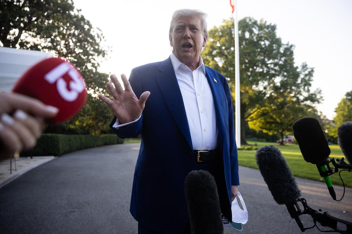 Fotografía del presidente de Estados Unidos, Donald Trump. | Crédito: EFE/Ffrancis Chung